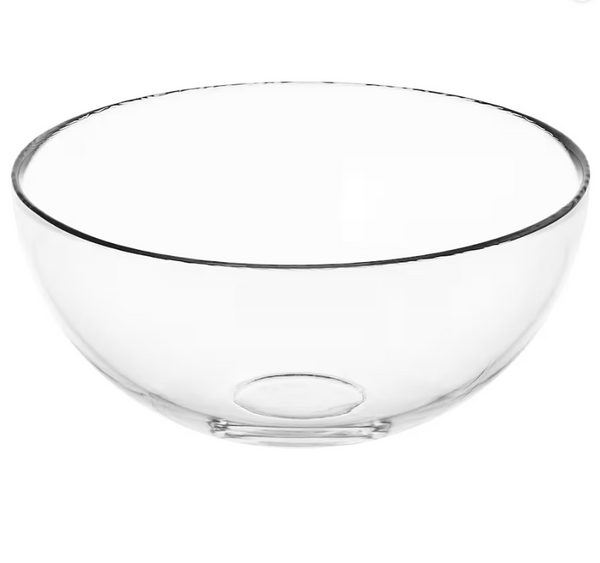 BLANDA Serving bowl, clear glass, 20 cm