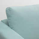 VIMLE Frame 2-seat section/VIMLE Cover for armrest, Saxemara light blue