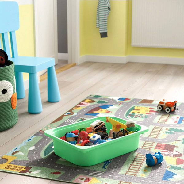 TROFAST storage box, light green, 42x30x10 cm