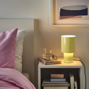 SPETSBOJ table lamp, yellow, 22 cm