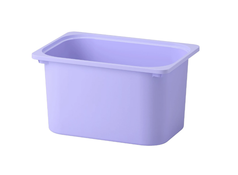 TROFAST Storage box, lilac, 42x30x23 cm