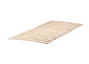 RAMNEFJÄLL double bed frame/RAMNEFJÄLL bed cover, kilanda light beige, 160x200 cm