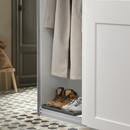 BAGGMUCK Shoe mat, in/outdoor/grey, 46x35 cm