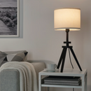 LAUTERS Table lamp, brown ash/white