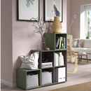 EKET Cabinet, grey-green, 35x35x35 cm