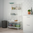JONAXEL Shelving unit, white, 80x38x160 cm