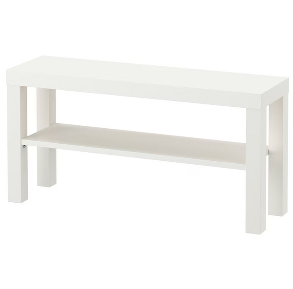 LACK TV bench, white, 90x26x45 cm