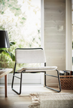 LINNEBÄCK Easy chair, Orrsta light grey