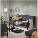 GLOSTAD 3-seat sofa, Knisa dark grey
