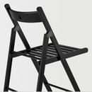 FRÖSVI Folding chair, black