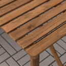 ASKHOLMEN Dining table, dark-brown, 143x75 cm