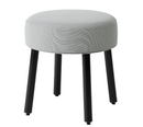 MÖRTFORS pouffe, diseröd grey, 47x47 cm