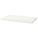 PÅHL Desk, white/turquoise, 96x58 cm