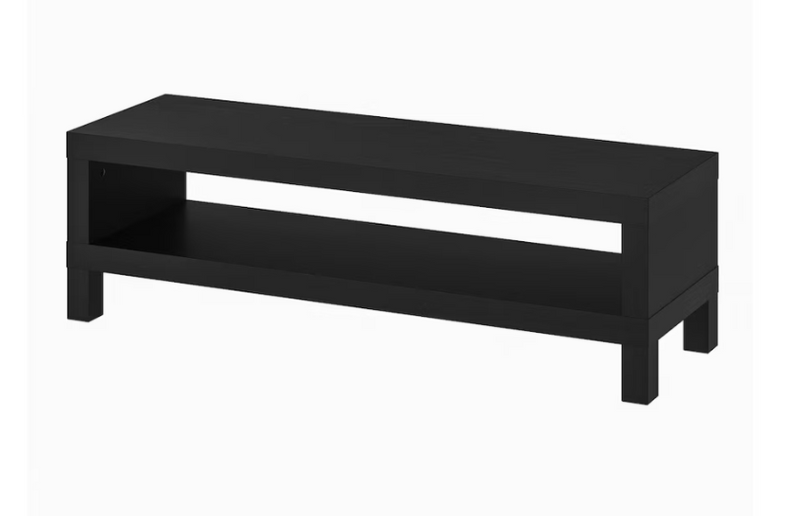 LACK TV bench, black-brown, 120x35x36 cm