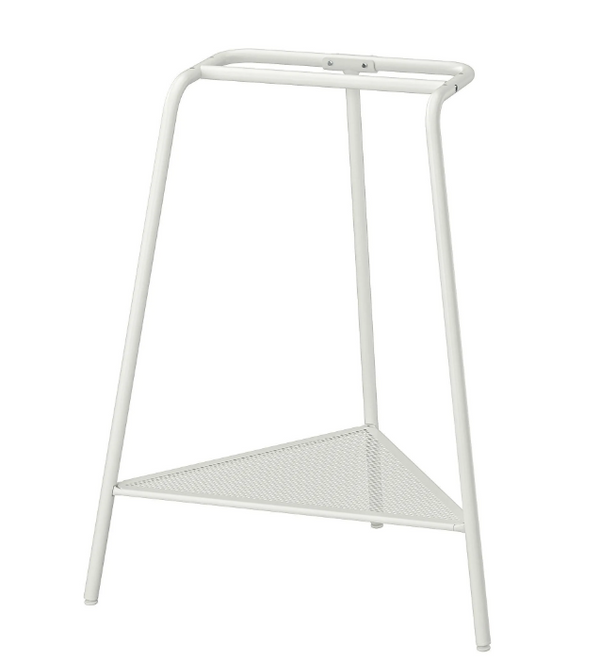 TILLSLAG desk leg, white