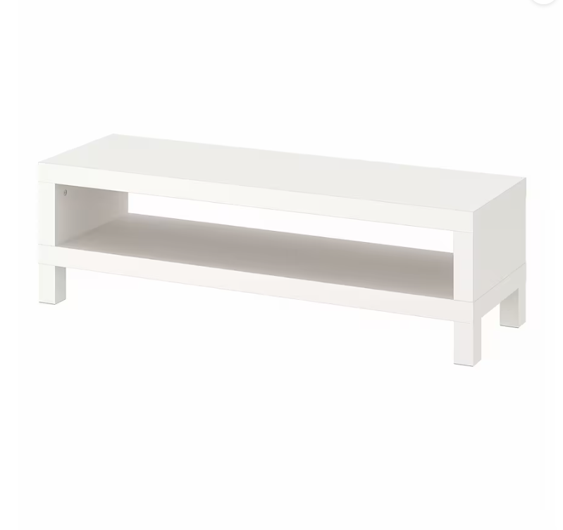 LACK TV bench, white, 120x35x36 cm