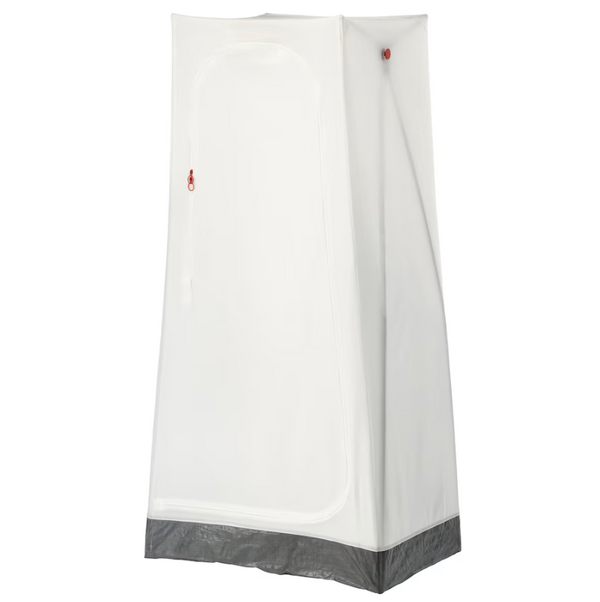 VUKU Wardrobe, white, 74x51x149 cm