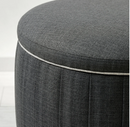 ATERLÖGA pouffe with storage, kilanda dark grey