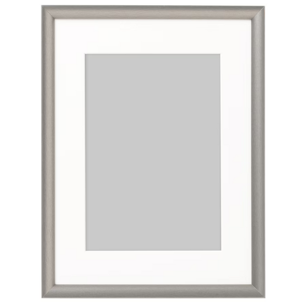 SILVERHÖJDEN Frame, silver-colour, 30x40 cm
