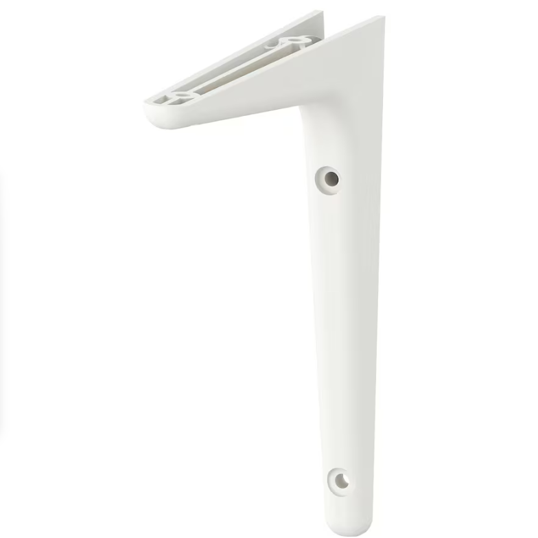 SIBBHULT Bracket, white, 18x18 cm