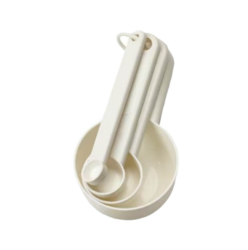STÄM Set of 4 measuring cups, white