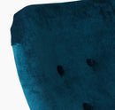 REMSTA Armchair, Djuparp dark green-blue