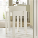 HAUGA Stool, white