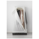 VUKU Wardrobe, white, 74x51x149 cm