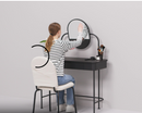 GRÅFJÄLLET Dressing table, 100x42 cm, anthracite