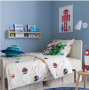 AFTONSPARV kids' bedding set, multicolour, 150x200/50x60 cm