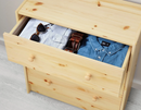 RAST chest of 3 drawers, pine, 62x70 cm