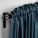 ROSENMANDEL blackout curtain, 1 pair, dark blue, 135x300 cm, room darkening, polyester