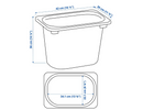 TROFAST storage box, white, 42x30x36 cm
