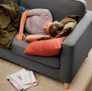 PARUP 3-seat sofa, with chaise longue/Vissle grey