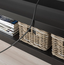 LACK TV bench, black-brown, 120x35x36 cm