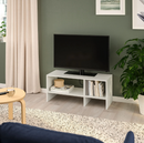 BAGGEBO tv bench, white, 90x35x40 cm