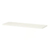 BURHULT/SANDSHULT wall shelf, white/aspen, 59x20 cm