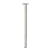 KALLAX/LAGKAPTEN/OLOV Leg, adjustable/INLAGG/ Desk combination, white, 77x159x147 cm (30 1/8x62 5/8x57 5/8 ") cm