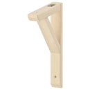 BURHULT/SANDSHULT wall shelf, white/aspen, 59x20 cm