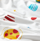 AFTONSPARV kids' bedding set, multicolour, 150x200/50x60 cm