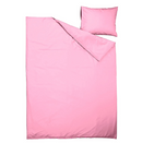 PILTANDVINGE Duvet cover and pillowcase, light pink, 150x200/50x60 cm