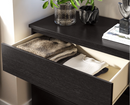MALM Chest of 6 drawers, black-brown, 80x123 cm