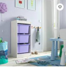 TROFAST Storage box, lilac, 42x30x23 cm