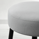 MÖRTFORS pouffe, diseröd grey, 47x47 cm