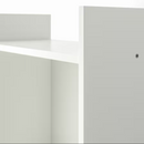 BAGGEBO Bookcase, white, 50x25x160 cm