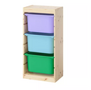 TROFAST Storage box, lilac, 42x30x23 cm