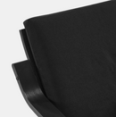 POANG Armchair frame with low back, black-brown / POANG cushion, vissle black
