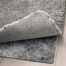 STOENSE large rug, medium grey, 170x240 cm, low pile