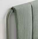 TÄLLÅSEN double bed, grey-green, 160x200 cm/LUROY/SKORVA