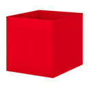 DRÖNA Box, red, 33x38x33 cm